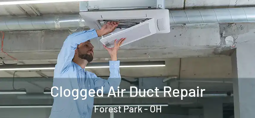  Clogged Air Duct Repair Forest Park - OH